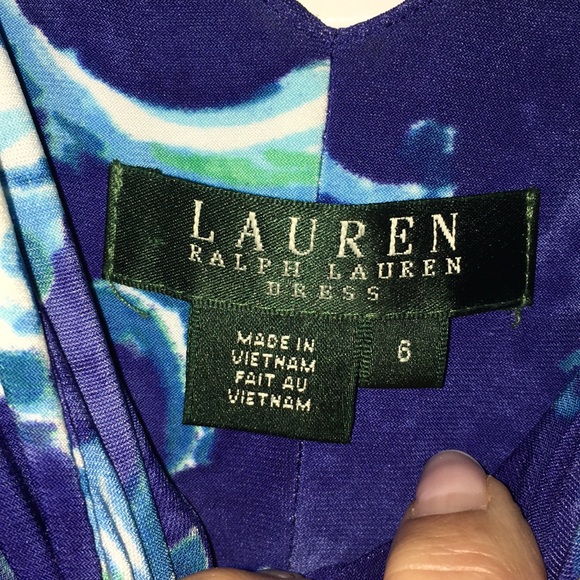 Size 6 Ralph Lauren dress, polyester - Picture 2 of 6